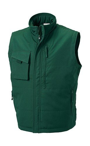 Russell Europe R-014M-0 - Durable Teflon-Coated Workwear Gilet with Multi Pockets