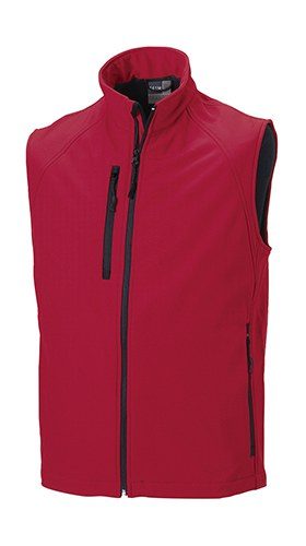 Russell Europe R-141M-0 - Mens Windproof Water Resistant Softshell Gilet