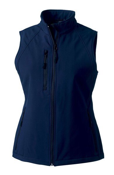 Russell Europe R-141F-0 - Womens Windproof Water Resistant Softshell Gilet