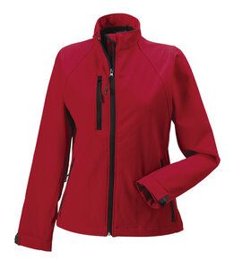 Russell Europe R-140F-0 - Ladies` Soft Shell Jacket Classic Red