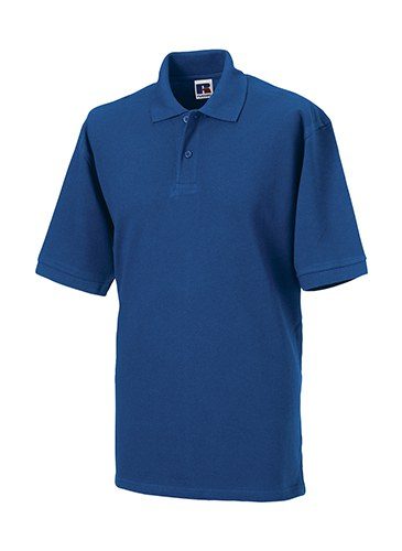 Russell R-569M-0 - Poloshirt de Algodón Peinado con Detalles Premium