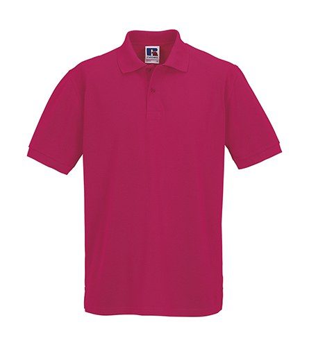 Russell R-569M-0 - Poloshirt de Algodón Peinado con Detalles Premium