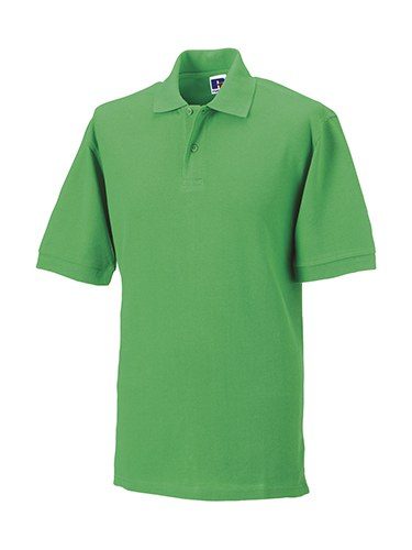 Russell R-569M-0 - Poloshirt de Algodón Peinado con Detalles Premium