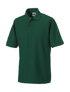 Russell R-599M-0 - Men's Short Sleeve Polo Shirt Bottle Green