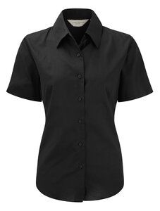 Russell Europe R-933F-0 - Ladies` Oxford Blouse Black
