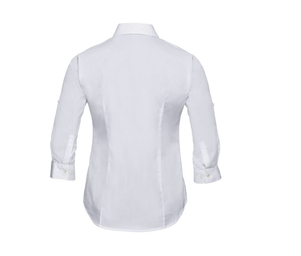 Russell Europe R-918F-0 - Ladies` Roll 3/4 Sleeve Shirt
