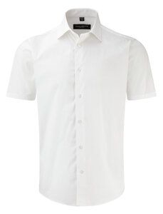 Russell Europe R-947M-0 - Tailored Shortsleeve Shirt White