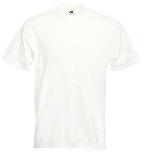 Fruit of the Loom 61-044-0 - Men's Super Premium 100% Cotton T-Shirt White