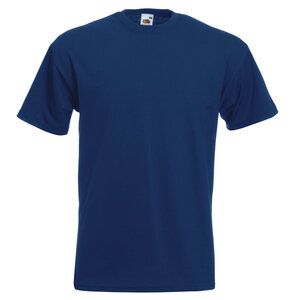 Fruit of the Loom 61-044-0 - Men's Super Premium 100% Cotton T-Shirt Navy