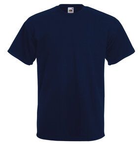 Fruit of the Loom 61-044-0 - Men's Super Premium 100% Cotton T-Shirt Deep Navy