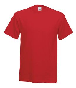 Fruit of the Loom 61-082-0 - Original Full Cut T-Shirt Red