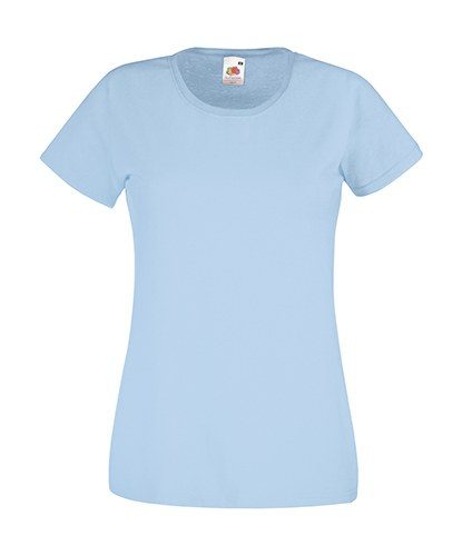 Fruit of the Loom 61-372-0 - Womens 100% Cotton Lady-Fit T-Shirt