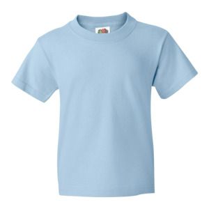 Fruit of the Loom 61-033-0 - Kids Value Weight T Sky Blue