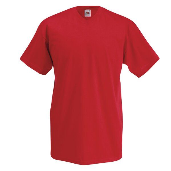 Fruit of the Loom 61-066-0 - Elegant Comfort V-Neck Cotton T-Shirt