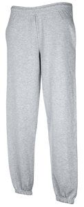 Fruit of the Loom 64-026-0 - Jog Pant with Elasticated Cuffs Heather Grey