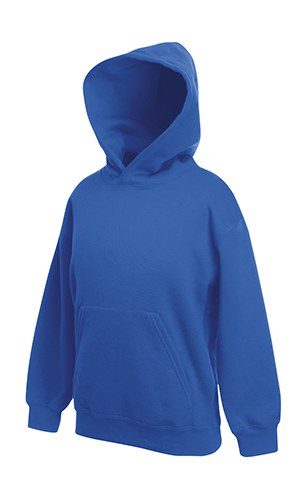 Fruit of the Loom 62-043-0 - Premium Cotton Blend Kids Hooded Sweatshirt