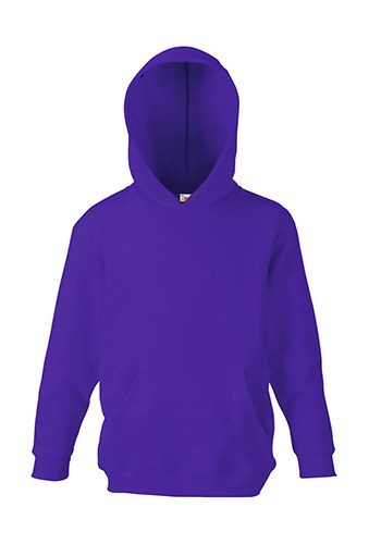 Fruit of the Loom 62-043-0 - Premium Cotton Blend Kids Hooded Sweatshirt