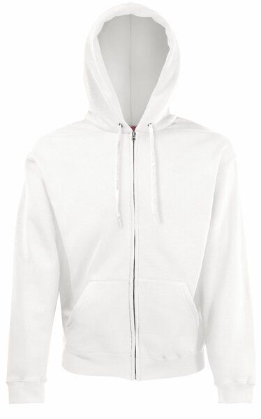 Fruit of the Loom 62-062-0 - Premium Cotton Blend Hooded Zip Sweatshirt