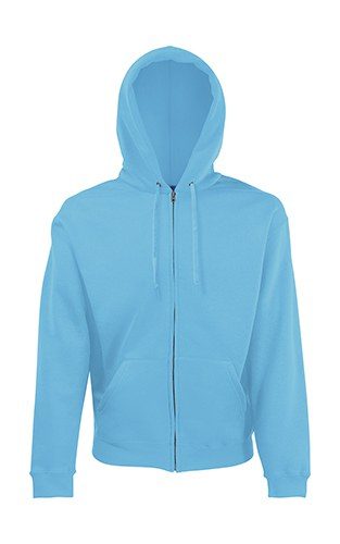 Fruit of the Loom 62-062-0 - Premium Cotton Blend Hooded Zip Sweatshirt