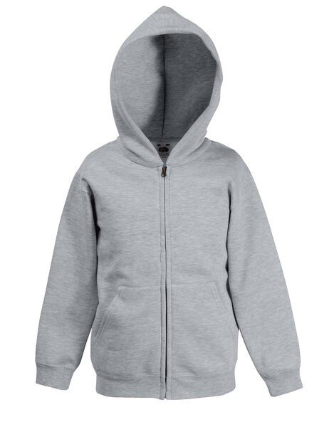 Fruit of the Loom 62-035-0 - Premium Cotton-Blend Hooded Zip Sweatshirt