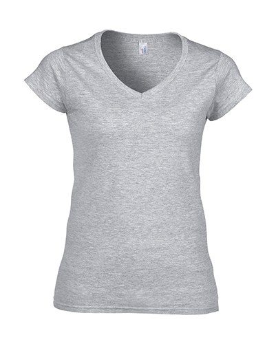 Gildan 64V00L - Camiseta mujer cuello en V Softstyle® 