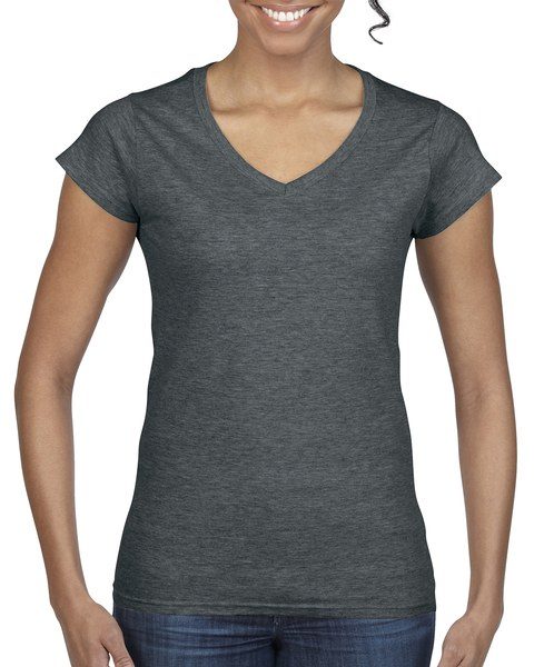 Gildan 64V00L - Camiseta mujer cuello en V Softstyle® 