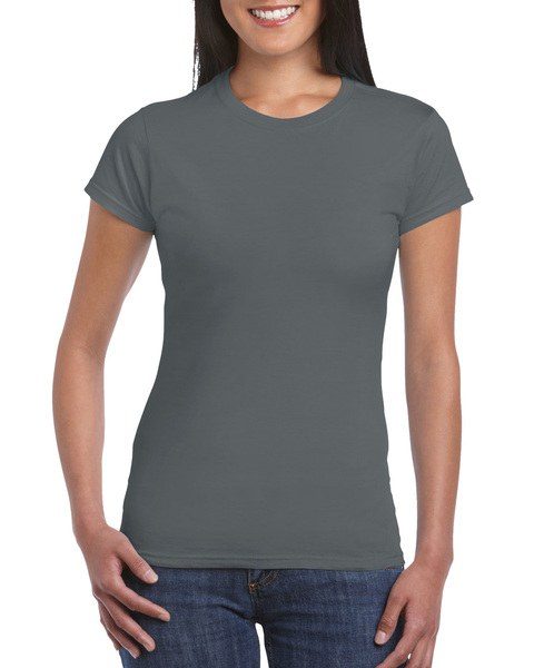 Gildan 64000L - Womens Premium RingSpun Cotton Short Sleeve Tee