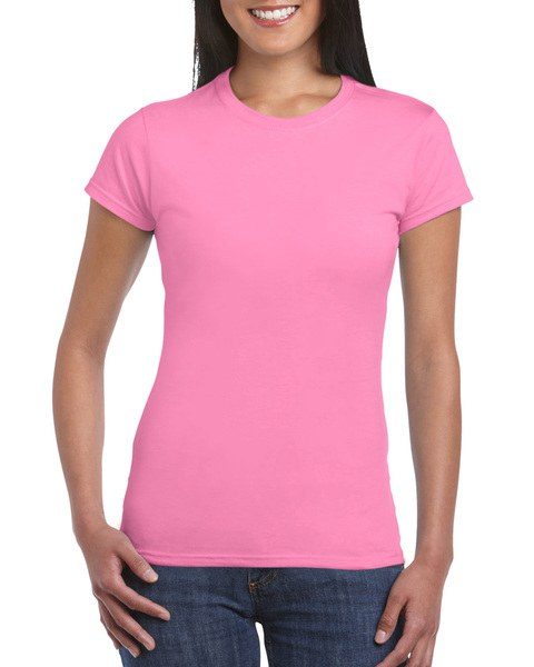 Gildan 64000L - Womens Premium RingSpun Cotton Short Sleeve Tee