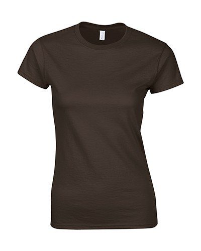 Gildan 64000L - Womens Premium RingSpun Cotton Short Sleeve Tee