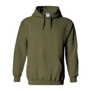 Gildan 18500 - SweatShirt Capuche Homme Heavy Blend Military Green