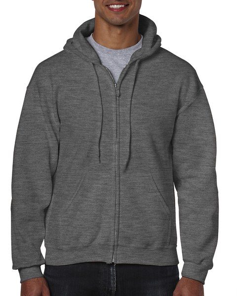 Gildan 18600 - Premium Heavyweight Full Zip Hooded Sweatshirt