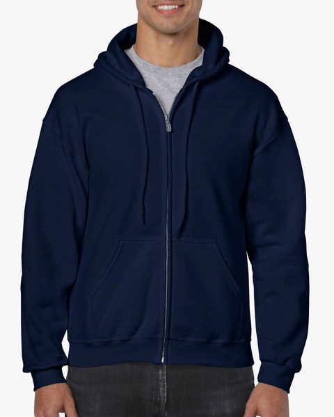 Gildan 18600 - Premium Heavyweight Full Zip Hooded Sweatshirt