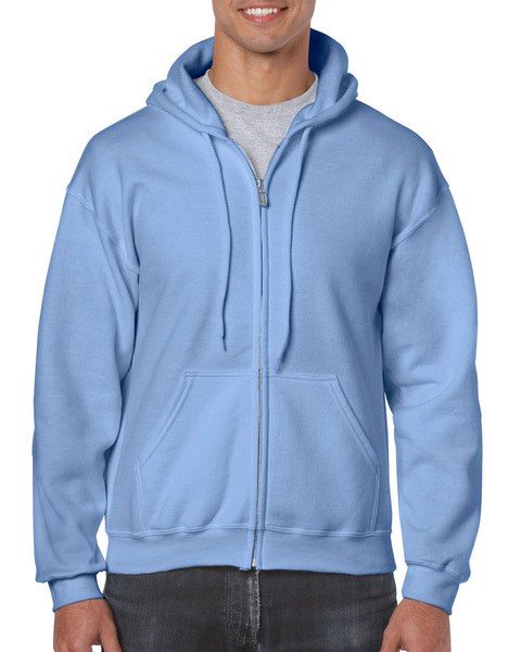 Gildan 18600 - Sudadera Heavyweight con Capucha y Cremallera Completa