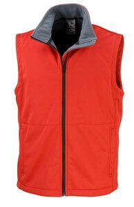 Result Core R214X - Core Softshell Weste Rot