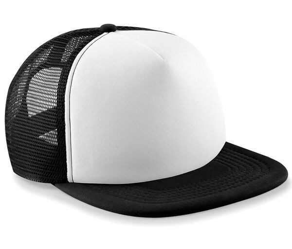 Beechfield B645b - Youth Retro Snapback Trucker Cap with Mesh Panels