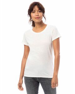 Alternative 04860C1 - Ladies Distressed Vintage T-Shirt Vintage White