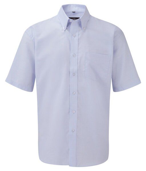 Russell Collection R-933M-0 - Camisa Clásica Oxford de Algodón y Poliéster