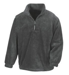 Result R33 - 1/4 zip fleece top Oxford Grey