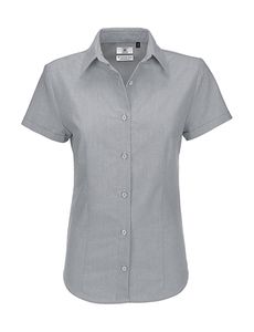 B&C Oxford SSL Women - Ladies` Oxford Short Sleeve Shirt - SWO04