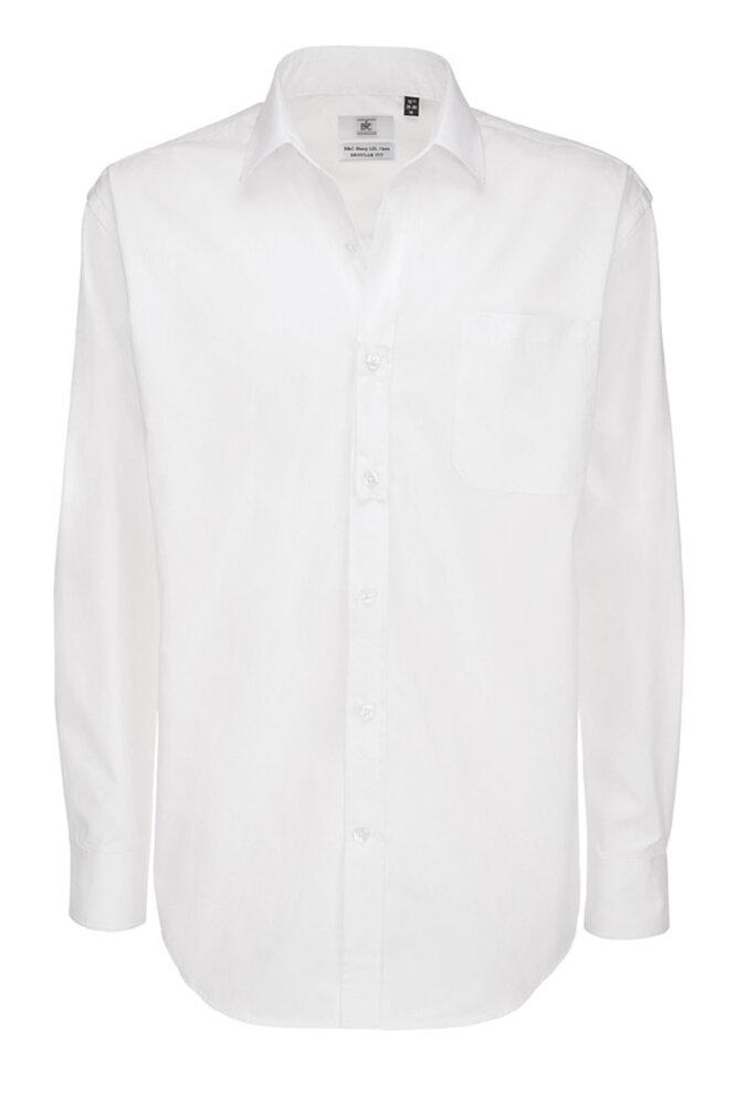 B&C SMT81 - Men's Sharp Twill Cotton Long Sleeve Shirt