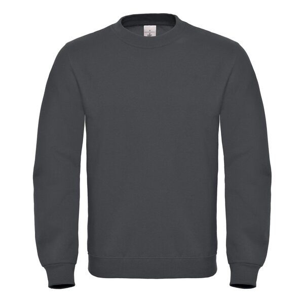 B&C Collection BA404 - Modern Crew Neck Sweatshirt with Ribbed Details