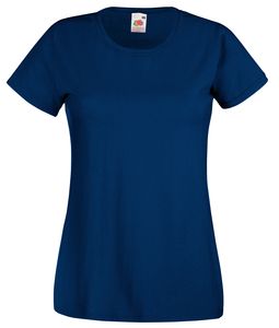 Fruit of the Loom SS050 - Lady-fit valueweight tee Navy