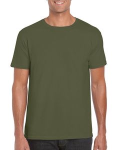 Gildan GD001 - T-Shirt Homme 100% Coton Ring-Spun Vert Militaire