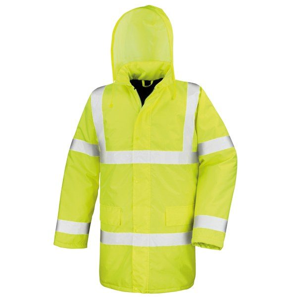 Result R218X - High-Visibility Waterproof Safety Coat with Hood