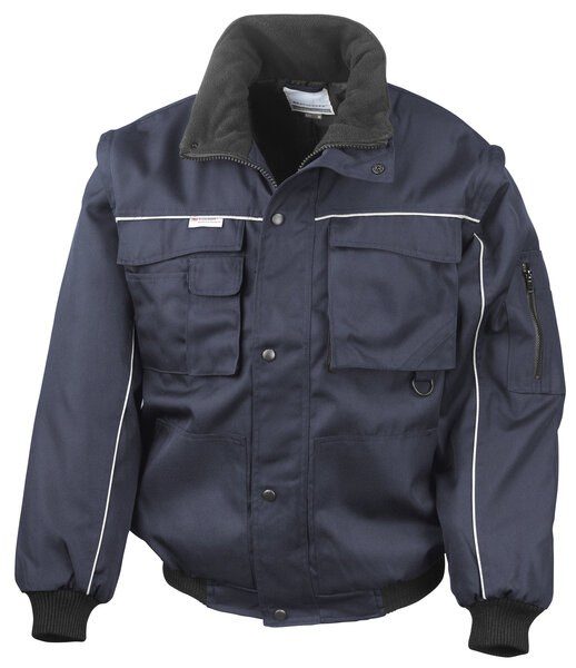 Result RE71A - Chaqueta heavy duty pilot con cremallera de Work-Guard