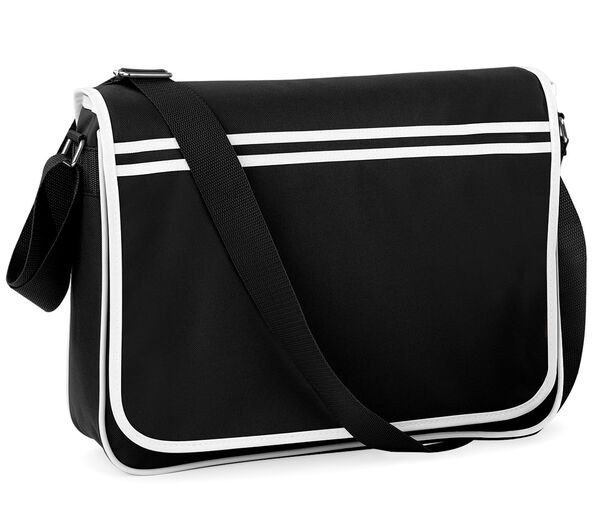 Bag Base BG071 - Bolso Mensajero Retro con Estilo y Funcionalidad