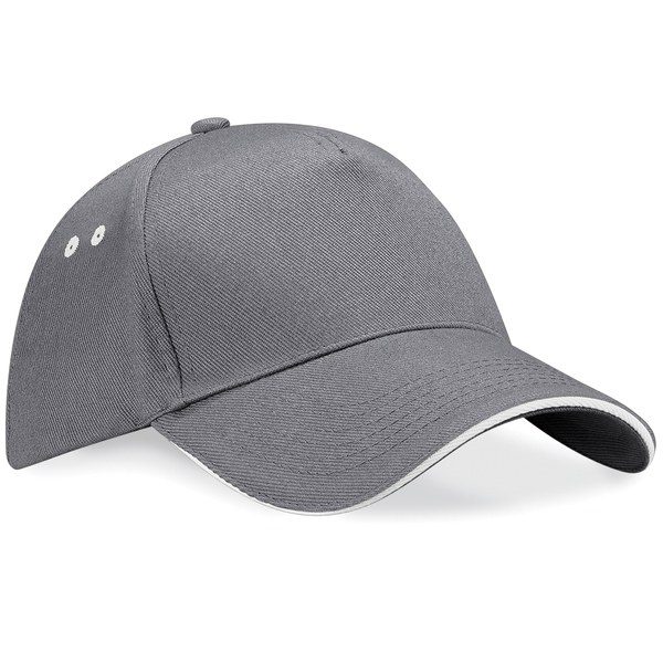 Beechfield BC15C - Ultimate Contrast 5 Panel Sandwich Peak Cap