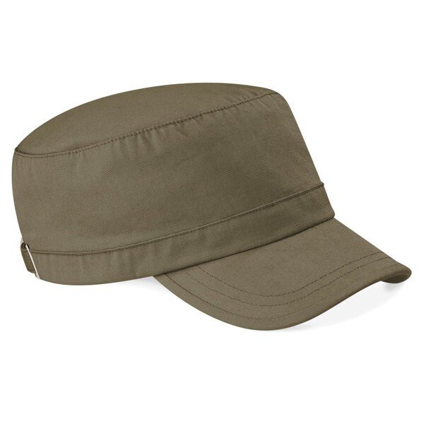 Beechfield BC034 - Gorra Militar con Hebilla Plateada