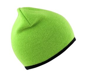 Result RC046 - Reversible fashion fit hat Lime / Black
