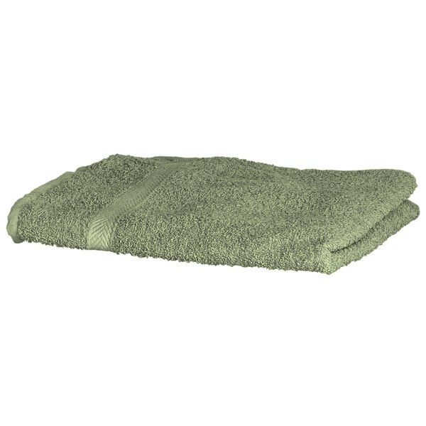 Towel city TC004 - Premium Ringspun Bath Towel with Herringbone Border